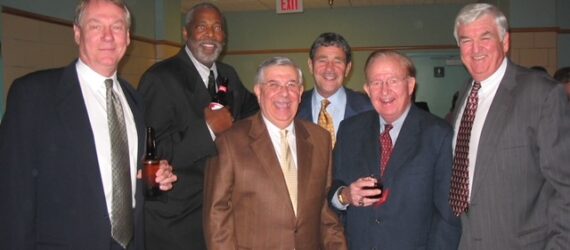 Coach Wootton and members of the 1962 National Championship team